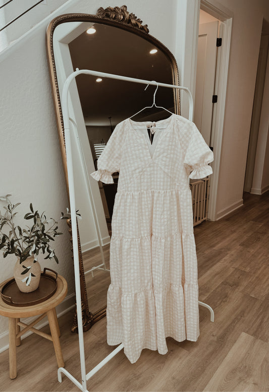 The Heirloom Dress - Croissant